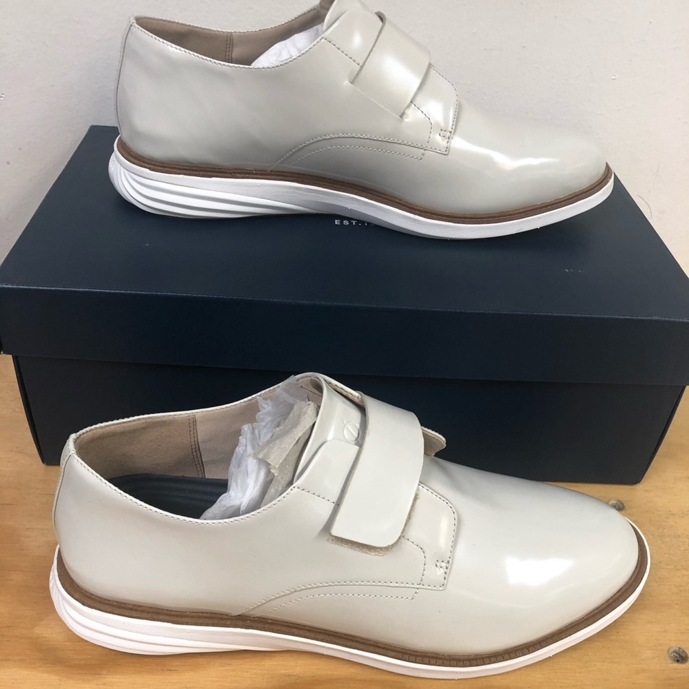 Cole haan grand evolution modern monk shoes